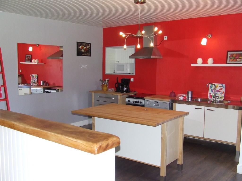 Holiday Home Le Gite De Kerneuil Gommenecʼh Rum bild